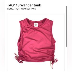 Women's Wander Tank Top Dance-wear Fitness-wear